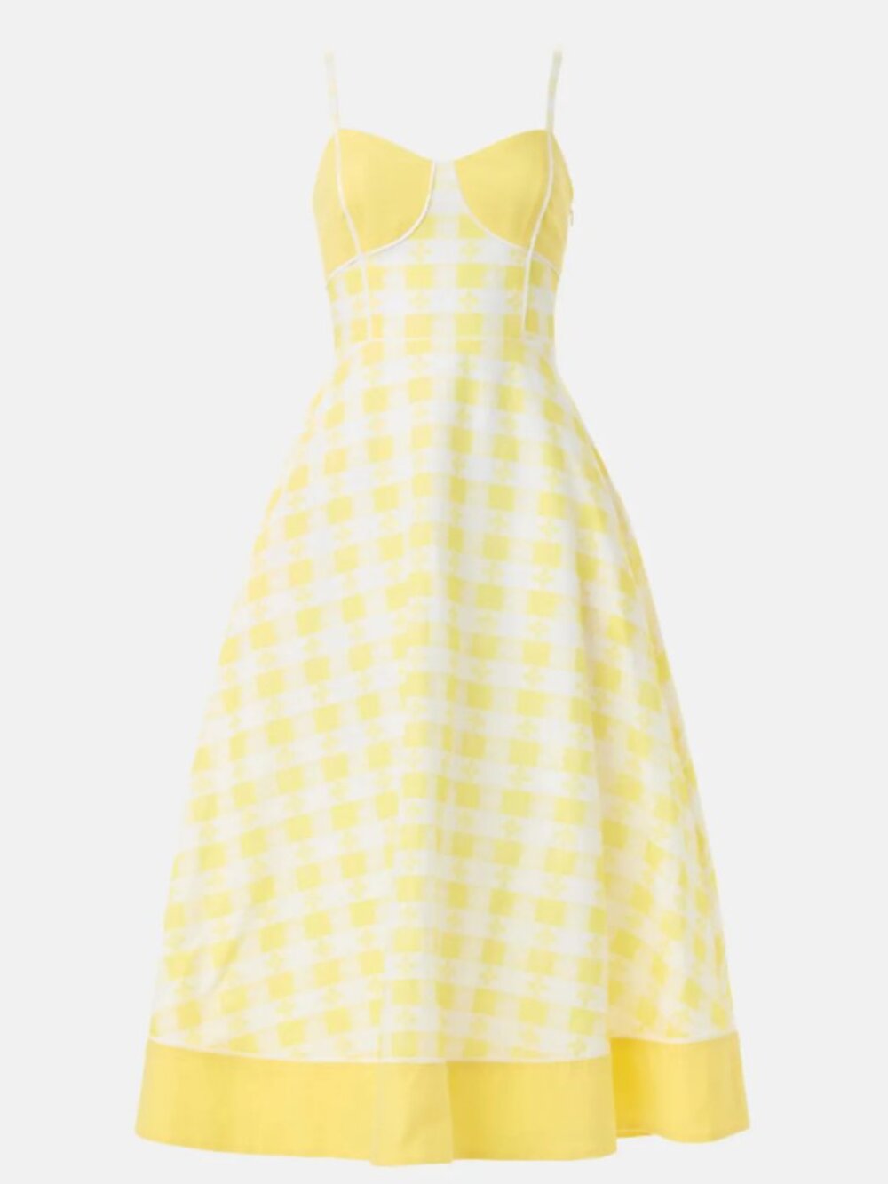 RTR-143 Rachel Antonoff x RTR	Tablecloth Print Harper Dress